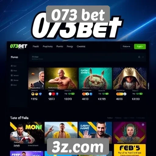Novas funcionalidades do site 073 bet disponíveis aos usuários